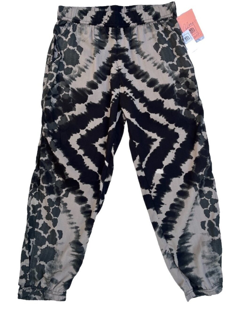 Rip Curl Midnight Hour Pants Womens Small Waist Wide Leg Boho Beach Flowy NWT